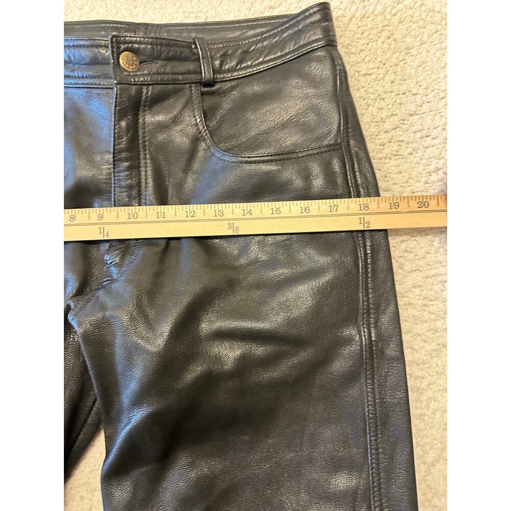 Vintage Mens Leather Riding Pants Size 31 - Picture 3 of 11
